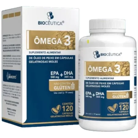 ÔMEGA 3 100% ORIGINAL SUPLEMENTO ALIMENTAR EM CÁPSULAS